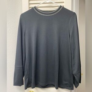 🖤🩶Banana Republic • black loose-fit shirt • XS